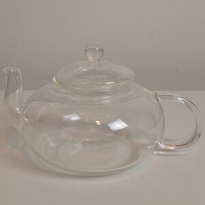 Clear Glass Teapot